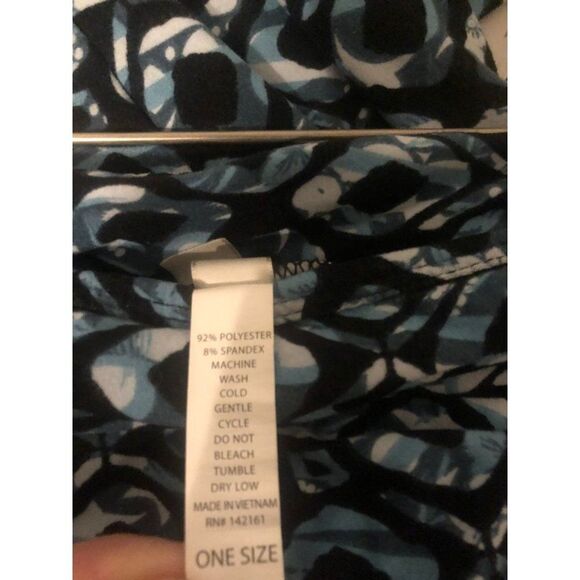LuLaRoe size OS one size leggings blue dot - Picture 4 of 5